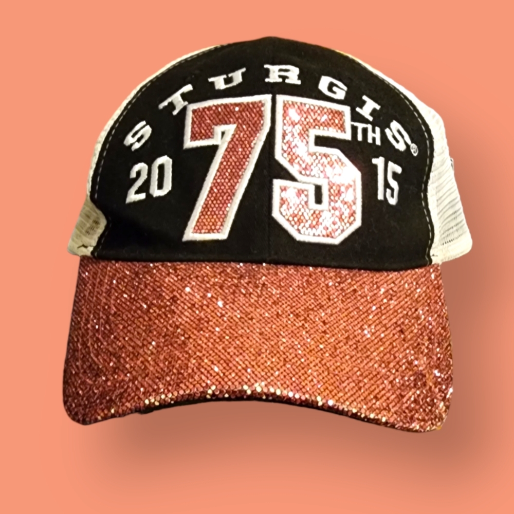 Adult Adjustable Baseball Cap - Sturgis 75th 2015